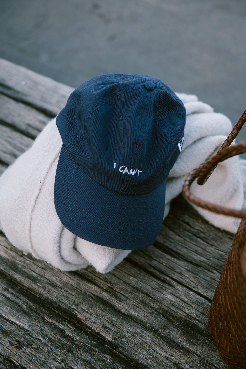 PRE-ORDER PV Cap Navy RETIRED - I CAN'T