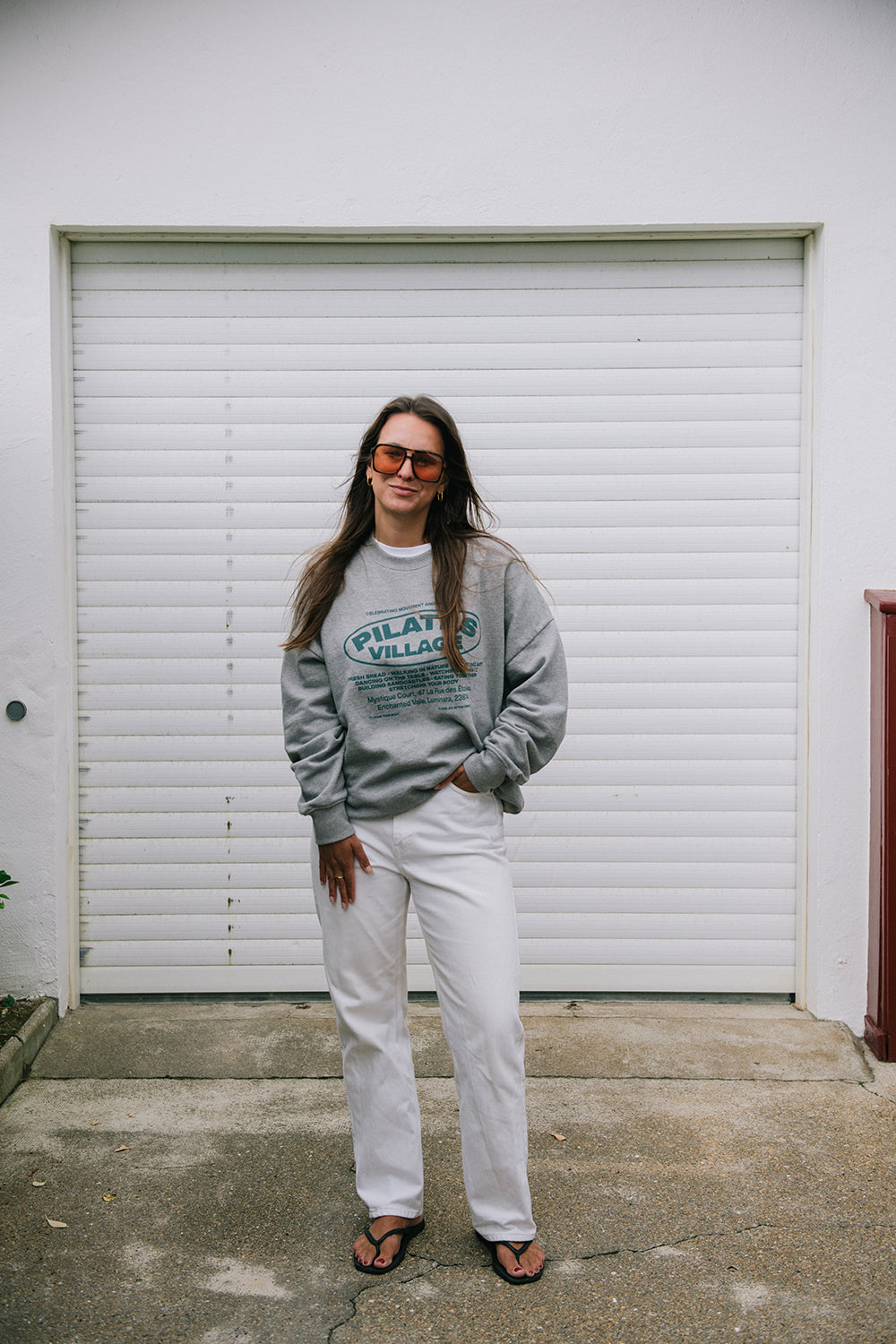 PV Oversized sweatshirt ZUCCHERO Grey