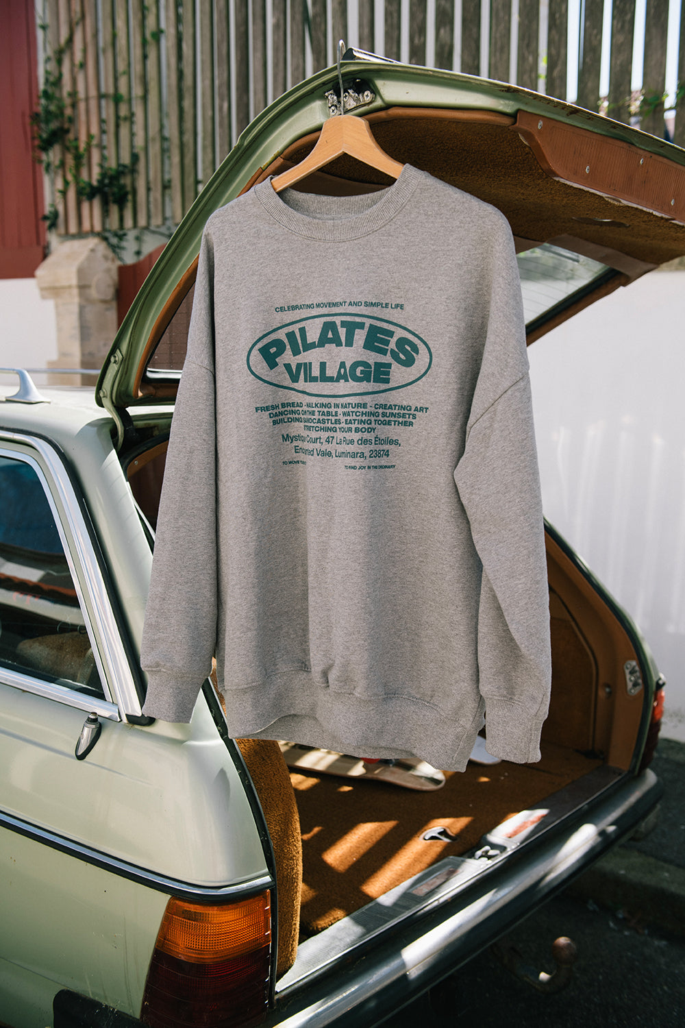 PV Oversized sweatshirt ZUCCHERO Grey