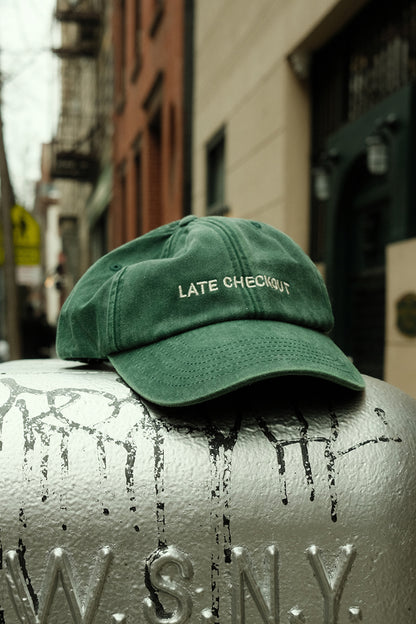 The PV LATE CHECKOUT Cap